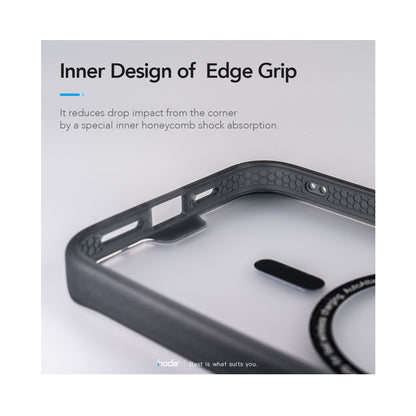 Hoda ROUGH Case Military Standard for iPhone 16 Series - Magsafe Compatible - Clear Matte - Forexengineer -Malaysia