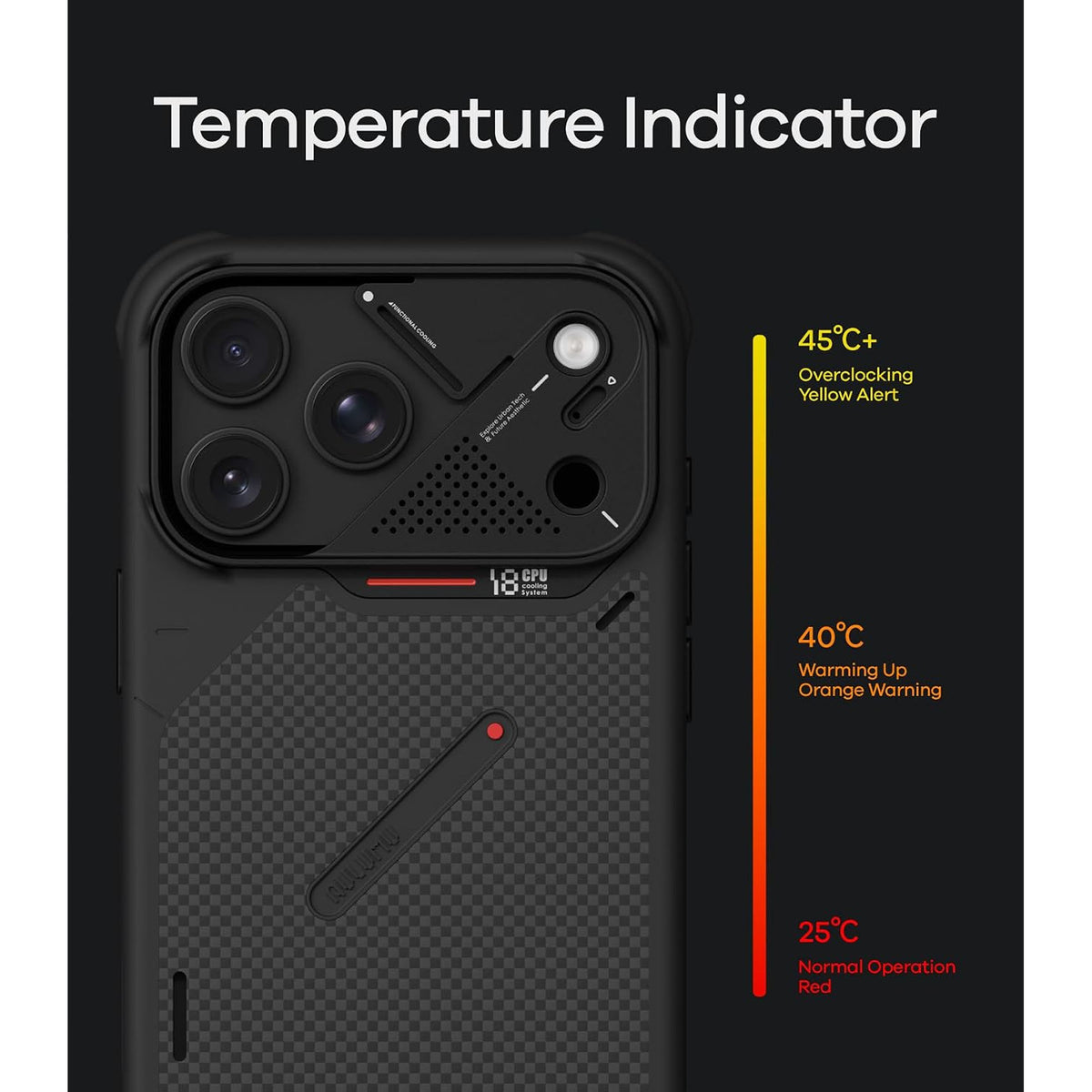 AULUMU A18 Armor Shockproof Aramid Fiber Case for iPhone 18 Pro Max / 18 Pro / 17 Pro Max / 17 Pro Magsafe Compatible