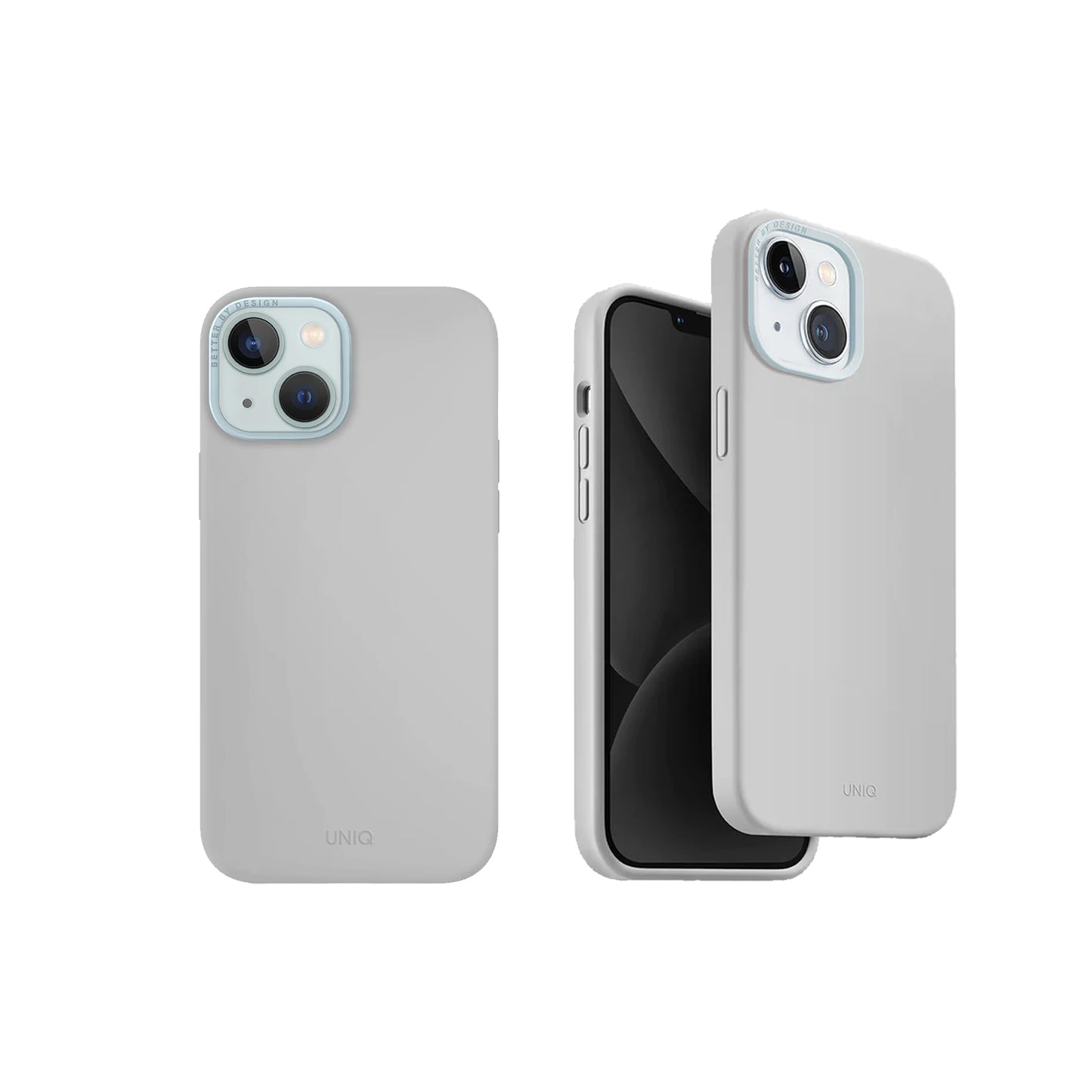 UNIQ Lino Hue Silicone MagClic Magnetic Charging Compatible Case for iPhone 15 Series