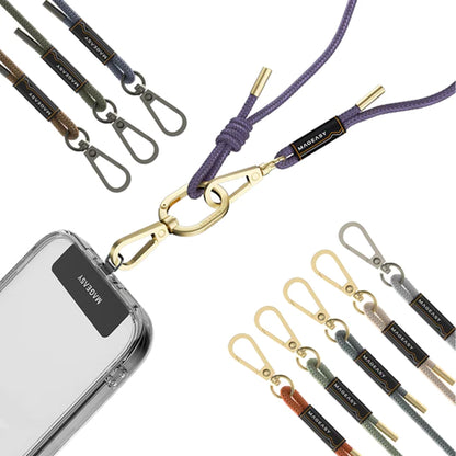 MAGEASY 6mm Rope Strap + Strap Card - Phone Lanyard Adjustable Length - Forexengineer -Malaysia- 4895241114809-4895241114816-4895241114823-4895241114830-4895241114847-4895241114854-4895241114861-4895241114878-4895241114885