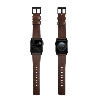 Nomad Modern Horween Leather Band for Apple Watch 49mm / 45mm / 44mm / 42mm - Forexengineer-malaysia
