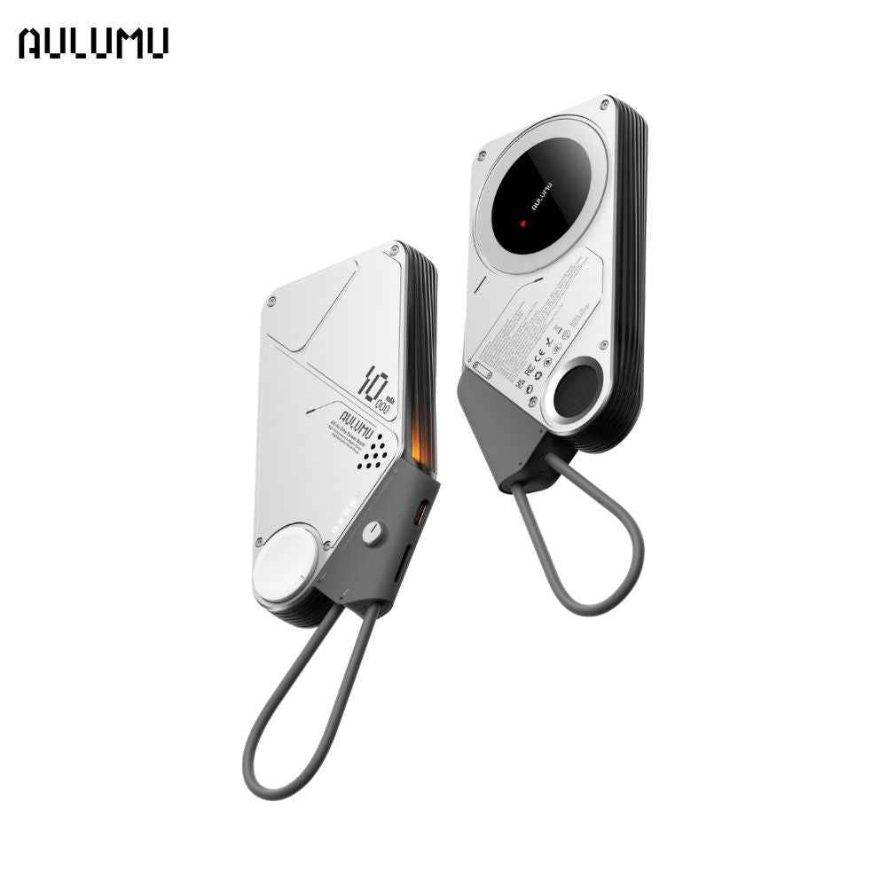 AULUMU M10 10000mAh Multi-Charging Dual-Mag Power Bank
