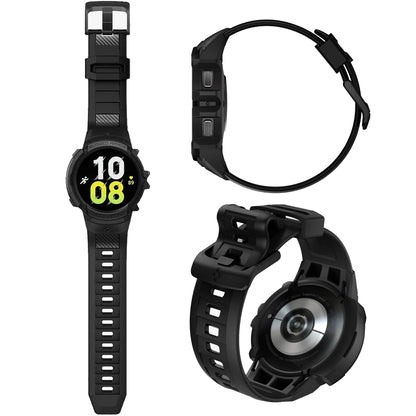 [ Case and Band ] Spigen Rugged Armor Pro for Samsung Watch - Black - Forexengineer -Malaysia- 8809896748018-8809896748049-8809896748117-8809811867268-8809811868197-8809811868241-8809896748070