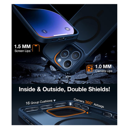 TORRAS Magnetic Guardian for iPhone 15 Series - MagSafe Compatible - Forexengineer -Malaysia- 6938075677015-6938075677008-6938075679347-6938075679323