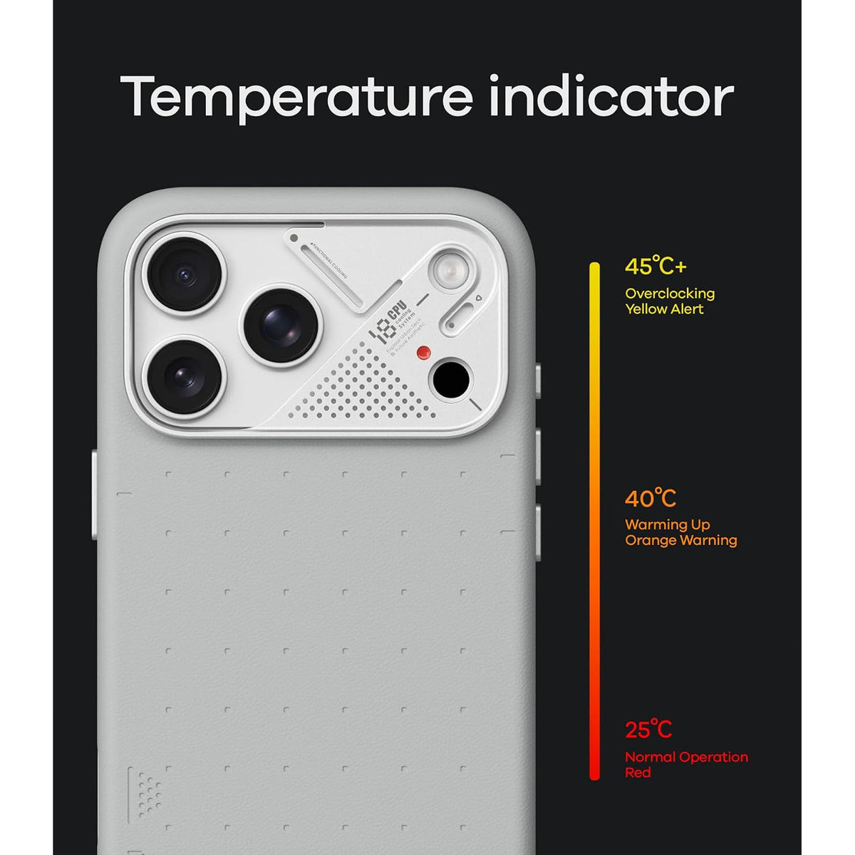 AULUMU A18 Particle Vegan Leather Case for iPhone 18 Pro Max / 18 Pro / 17 Pro Max / 17 Pro with Camera Control Button