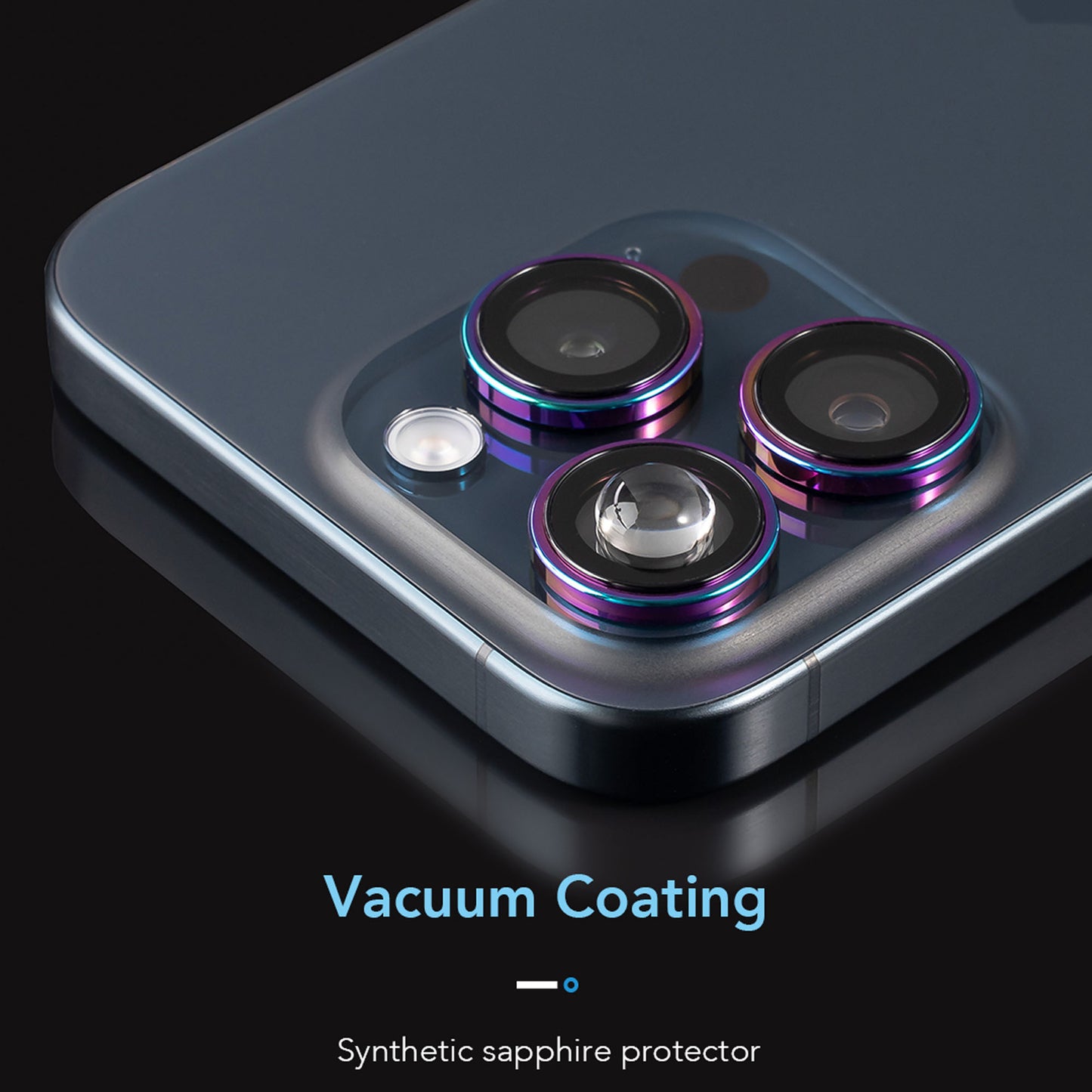 Hoda Sapphire Lens Protector for iPhone 16 Series - With Helper