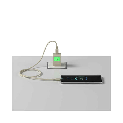 SHARGE Retro USB-C to USB-C 100W PD Fast Charging Cable 1.2m - Retro White - Forexengineer -Malaysia- 6973154655928