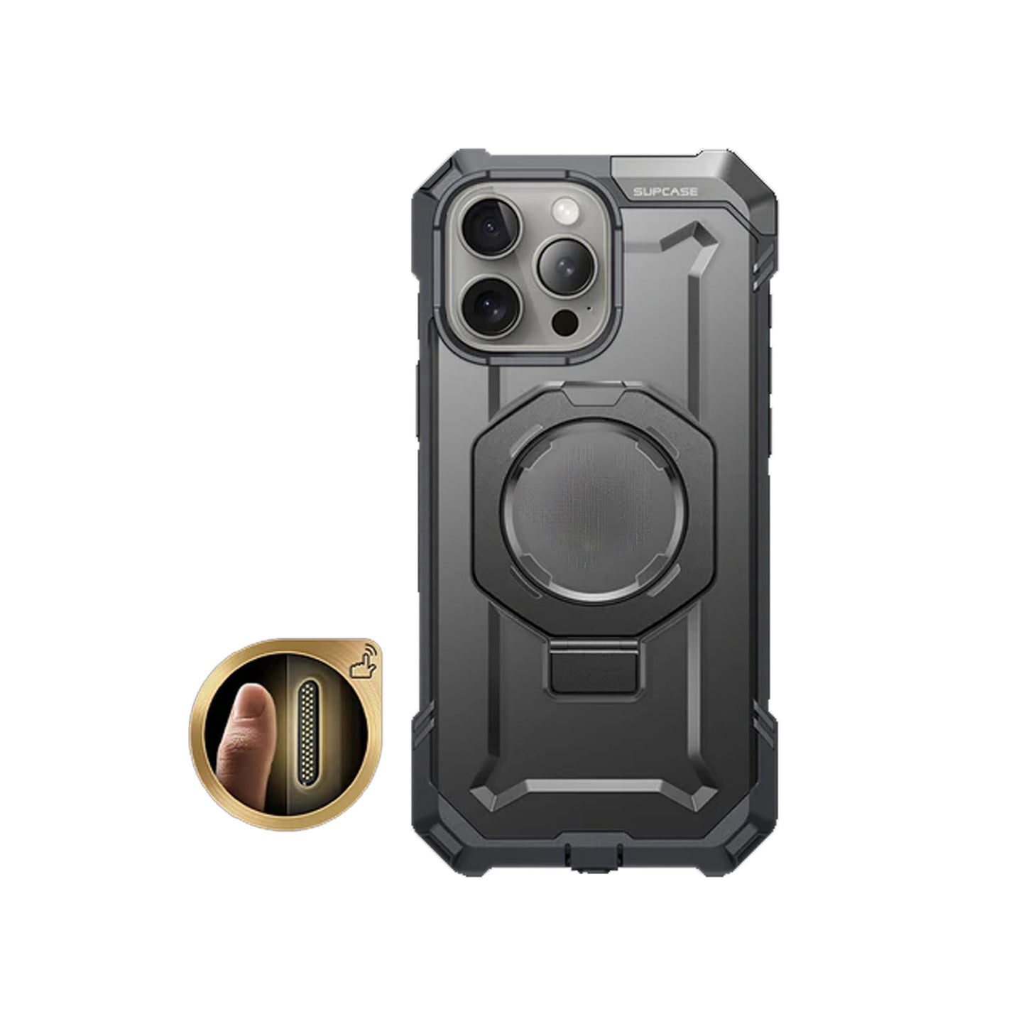 SUPCASE Unicorn Beetle Grip for iPhone 16 Series with Camera Control Button and Kickstand