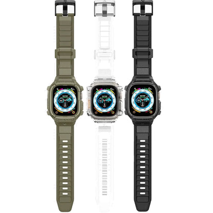 Spigen Rugged Armor Pro for Apple Watch Ultra 2 / Ultra - 49mm - Adjustable Band + Protective Cover - Forexengineer -Malaysia- 8809811868791-8809811868807-8809896742733