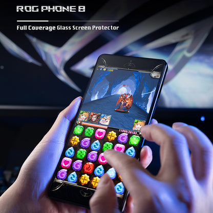 HODA 0.21mm 2.5D Full Coverage Tempered Glass Screen Protector for ASUS ROG Phone 8 / 8 Pro - Clear - Forexengineer -Malaysia- 4711441977344
