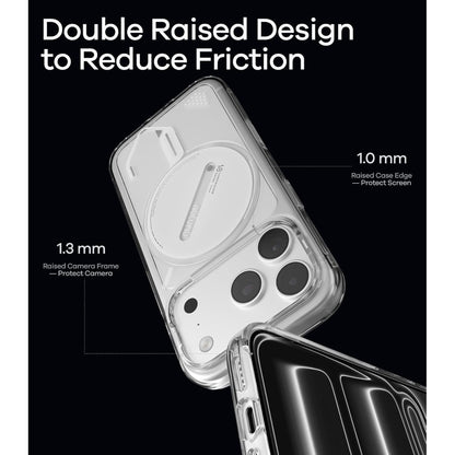 AULUMU A18 Ghost Lumen Transparent Case for iPhone 18 Pro Max / 18 Pro / 17 Pro Max / 17 Pro