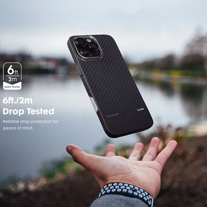 LAUT Kev Protect Aramid Fiber Magnetic Case for iPhone 18 Pro Max / 18 Pro / 17 Pro Max / 17 Pro