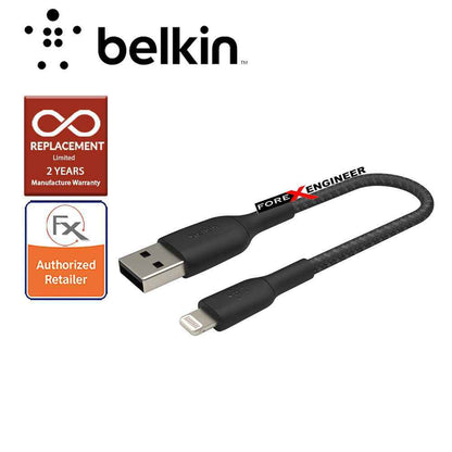 Belkin BOOST‚ÜëCHARGE‚Ñ¢ Braided Lightning to USB-A Cable 1M - Black (Barcode : 745883788729 ).