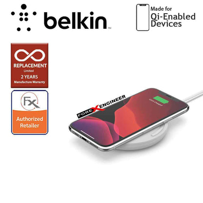 Belkin BOOST‚ÜëCHARGE‚Ñ¢ Wireless Charging Pad 15W - White (Barcode : 745883798599 ).