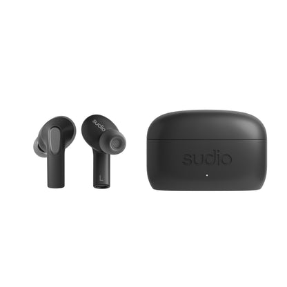 Sudio E3 Hybrid Active Noise Cancelling and AAC Codec - Play Time Up to 30 Hours  in Total - Forexengineer -Malaysia- 7350071383469-7350071384688