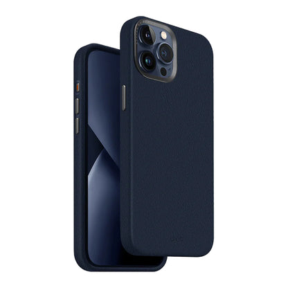 UNIQ Lyden MagClick Magnetic Charging Compatible Leatherette Case  for iPhone 15 Series - Forexengineer -Malaysia- 8886463685808-8886463685501-8886463685815-8886463685518-8886463685822-8886463685525