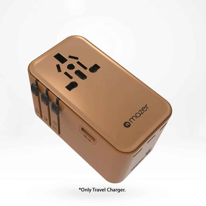 Mazer Infinite Travel PD 160W  - Multi Devices Fast Charging Travel Charger