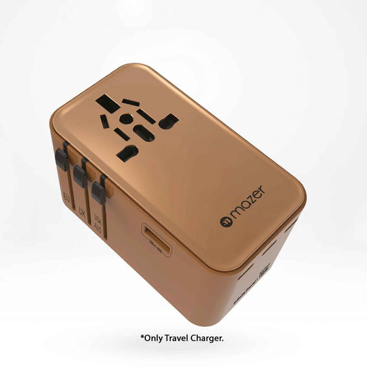 Mazer Infinite Travel PD 160W  - Multi Devices Fast Charging Travel Charger