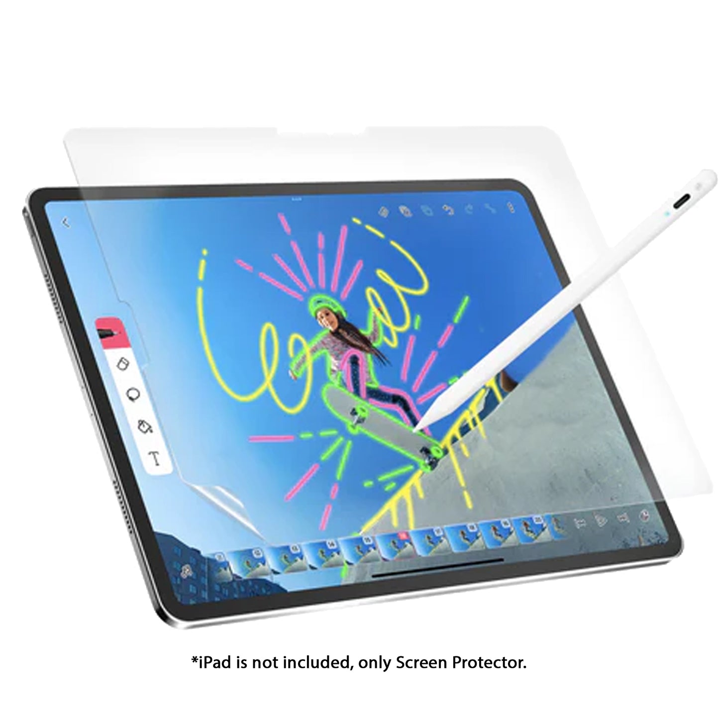 SwitchEasy Glass Defender Anti-Bluelight Screen Protector for iPad Pro 13" / Pro 11" ( M5 / M4 ) / iPad Air 13" / Air 11" (M3 / M2 )