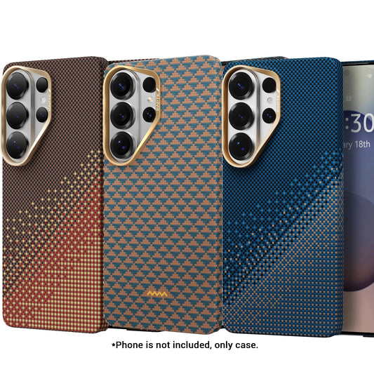 Raptic Aramid Skin for Samsung Galaxy S26 Ultra Magnetic Case Aerospace-Grade Aramid Strength