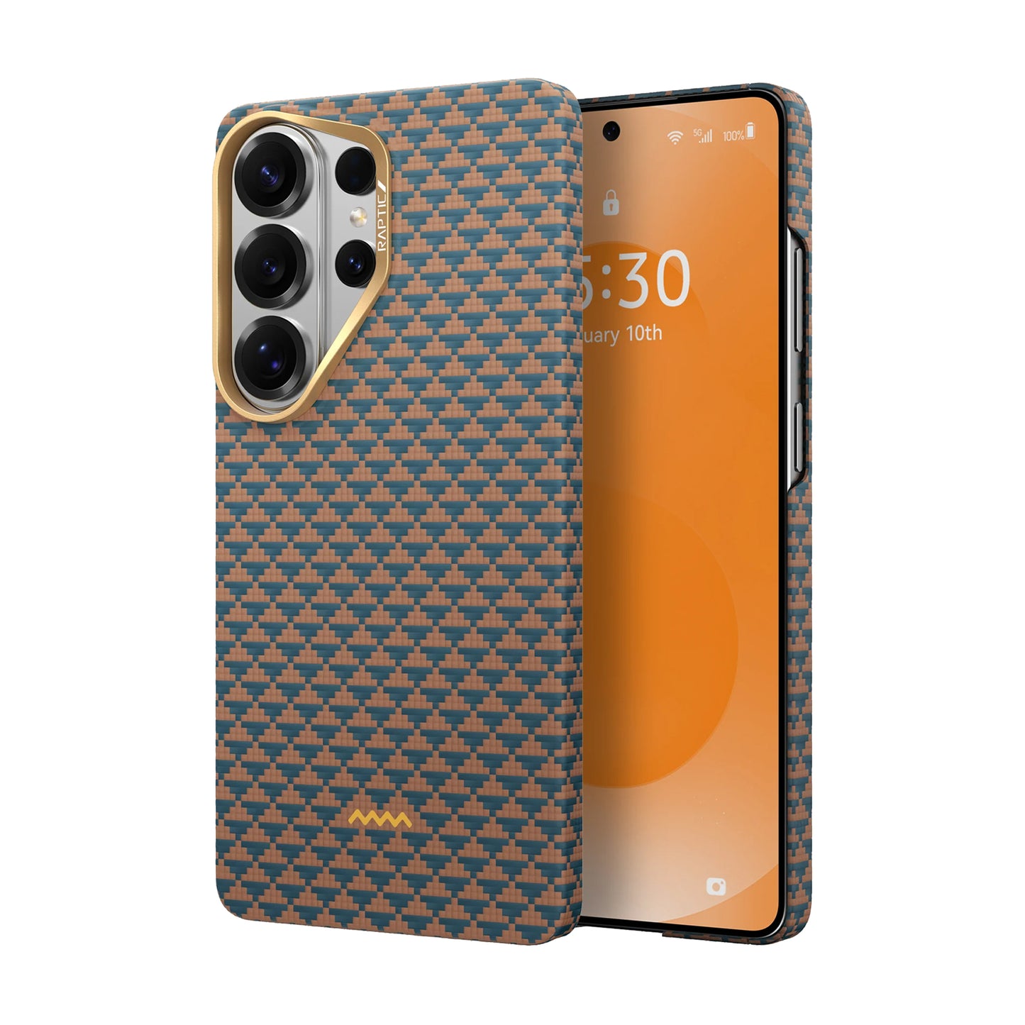 Raptic Aramid Skin for Samsung Galaxy S26 Ultra Magnetic Case Aerospace-Grade Aramid Strength