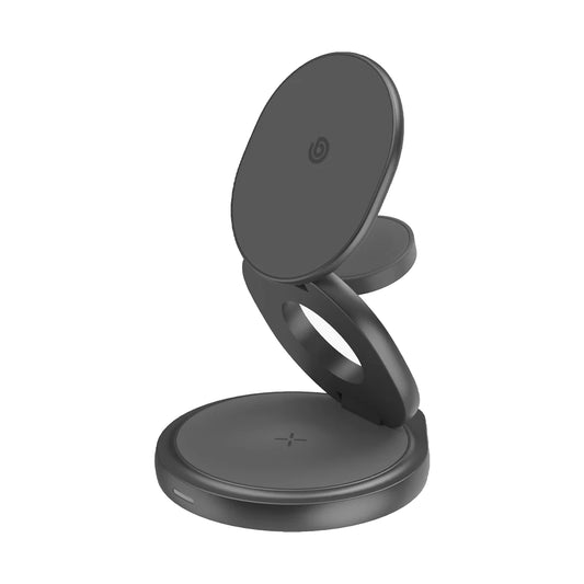 ENERGEA GoMag Gyre 3-In-1 MagSafe Compatible Wireless Charging Station - Forexengineer -Malaysia- 8885020100907