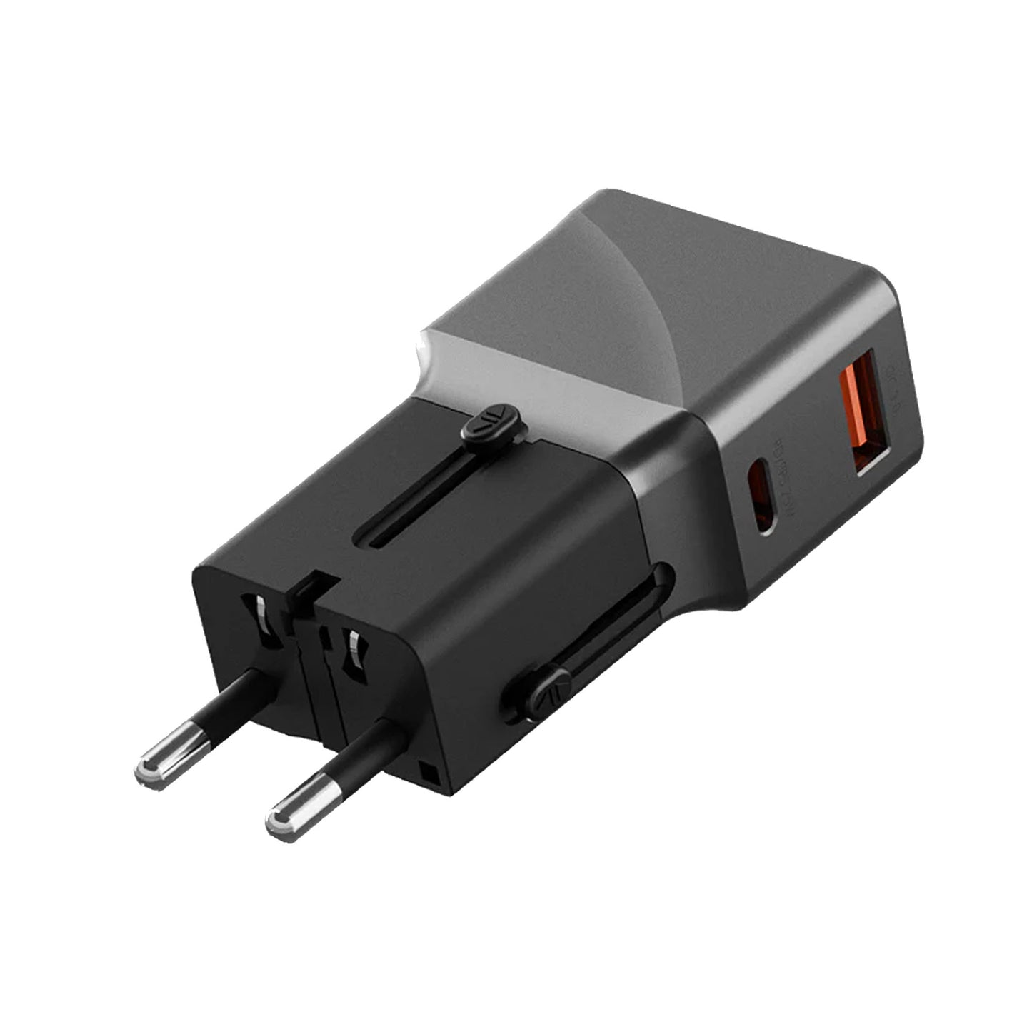 Energea TravelWorld Adapter 25 - Travel Adapter PD25W with Interchangeable Plugs - Forexengineer -Malaysia