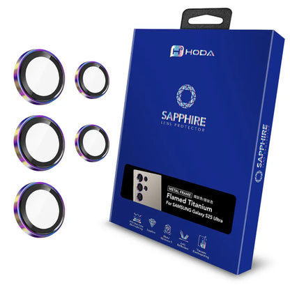 HODA Sapphire Lens Protector for Samsung S25 Ultra ( 5pcs lens in 1 box ) - Forexengineer -Malaysia- 4711595736163-4711441976910-4711595736170