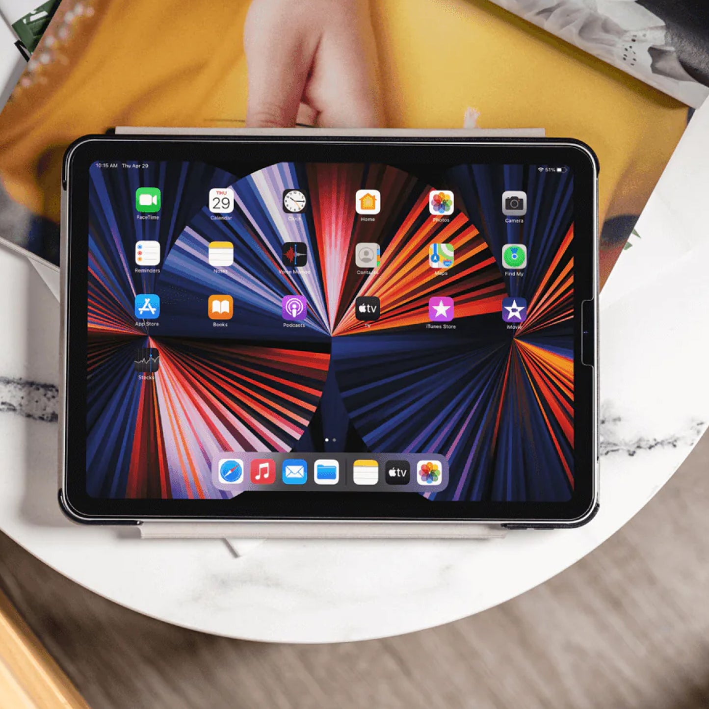 SwitchEasy Glass Defender Anti-Bluelight Screen Protector for iPad Pro 13" / Pro 11" ( M5 / M4 ) / iPad Air 13" / Air 11" (M3 / M2 )