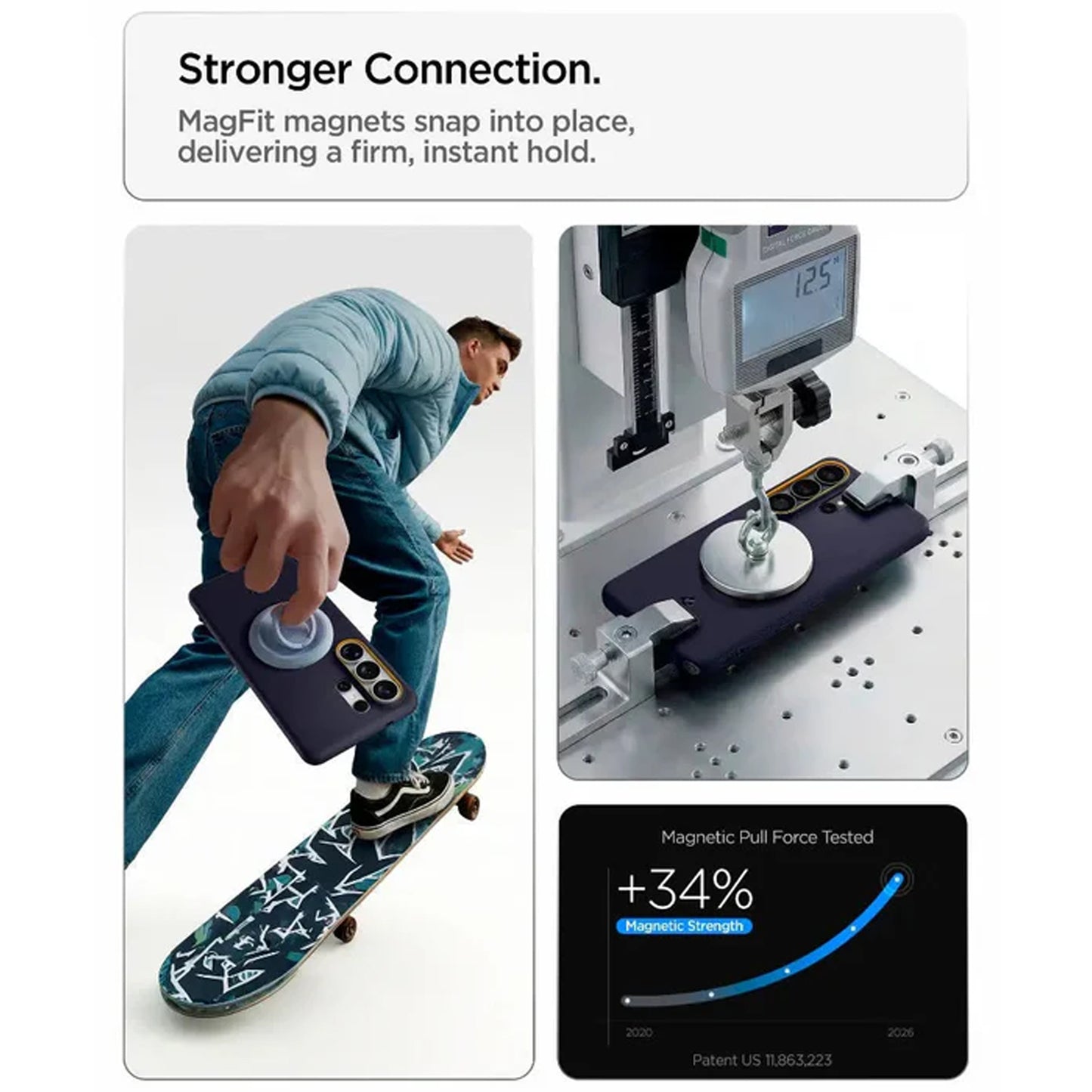 Spigen Ultra Hybrid Nano Pop MagFit for Samsung Galaxy S26 Ultra Soft Silicone Magnetic Case