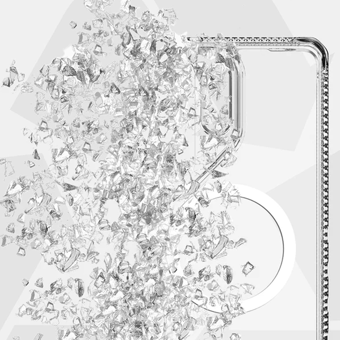 ITSKINS HYBRID R // CLEAR with MagSafe for Samsung Galaxy S26 Ultra Drop Protection up to 4m