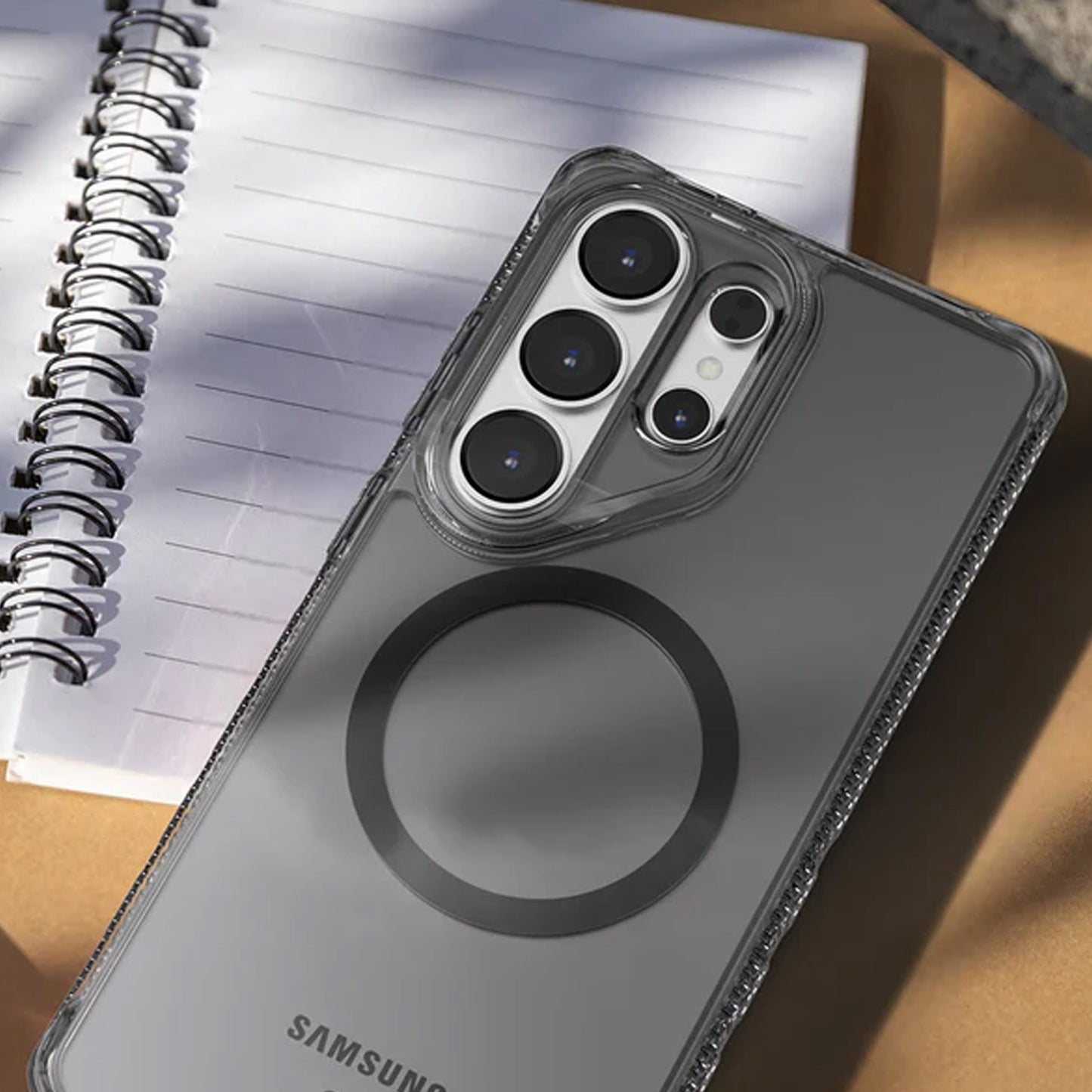 ITSKINS HYBRID R // CLEAR with MagSafe for Samsung Galaxy S26 Ultra Drop Protection up to 4m