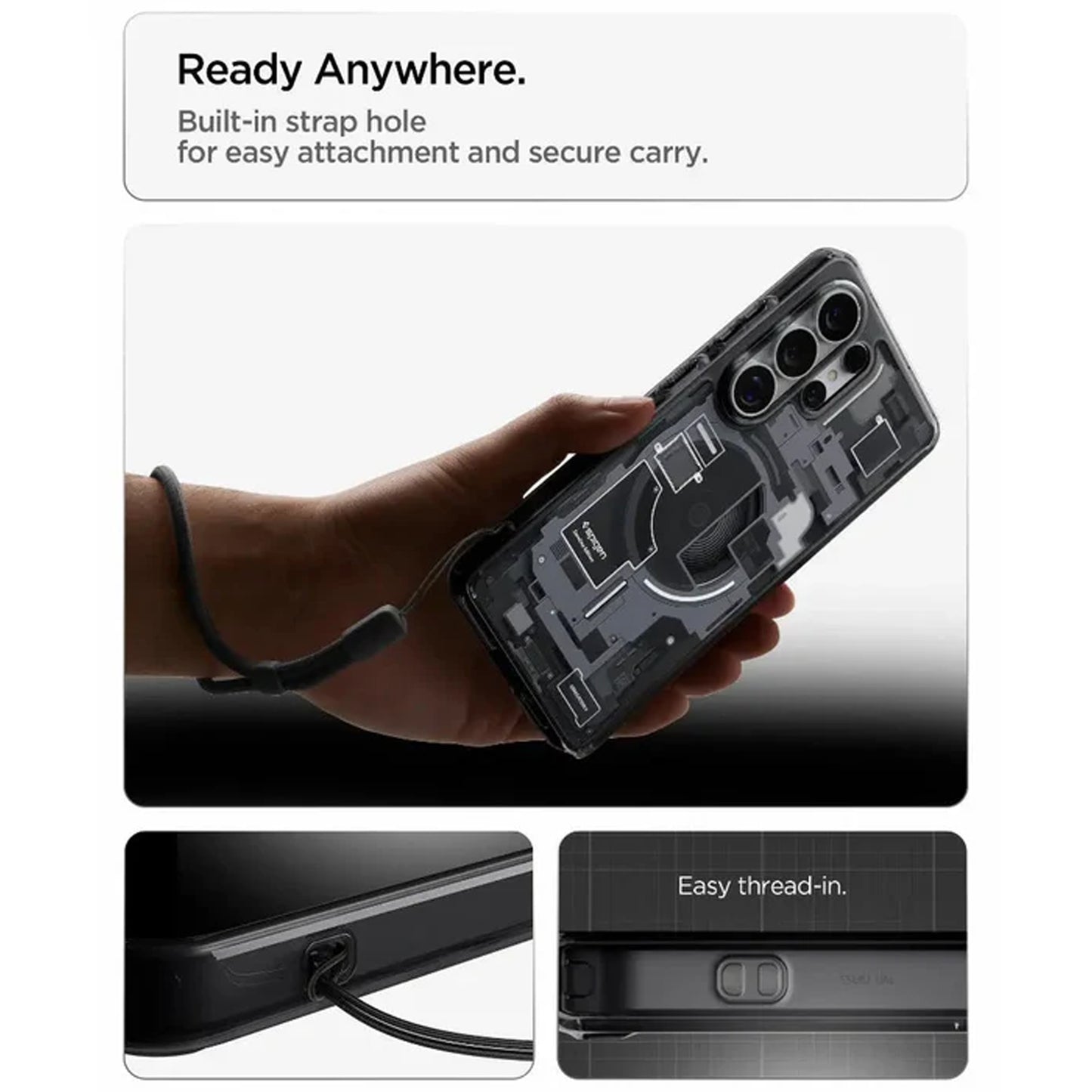 Spigen Ultra Hybrid Zero One MagFit for Samsung Galaxy S26 Ultra - Magnetic Case