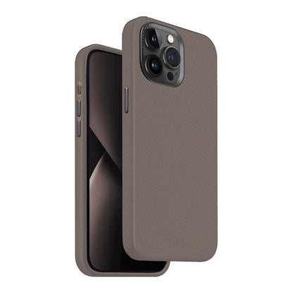 UNIQ Lyden MagClick Magnetic Charging Compatible Leatherette Case  for iPhone 15 Series - Forexengineer -Malaysia- 8886463685808-8886463685501-8886463685815-8886463685518-8886463685822-8886463685525