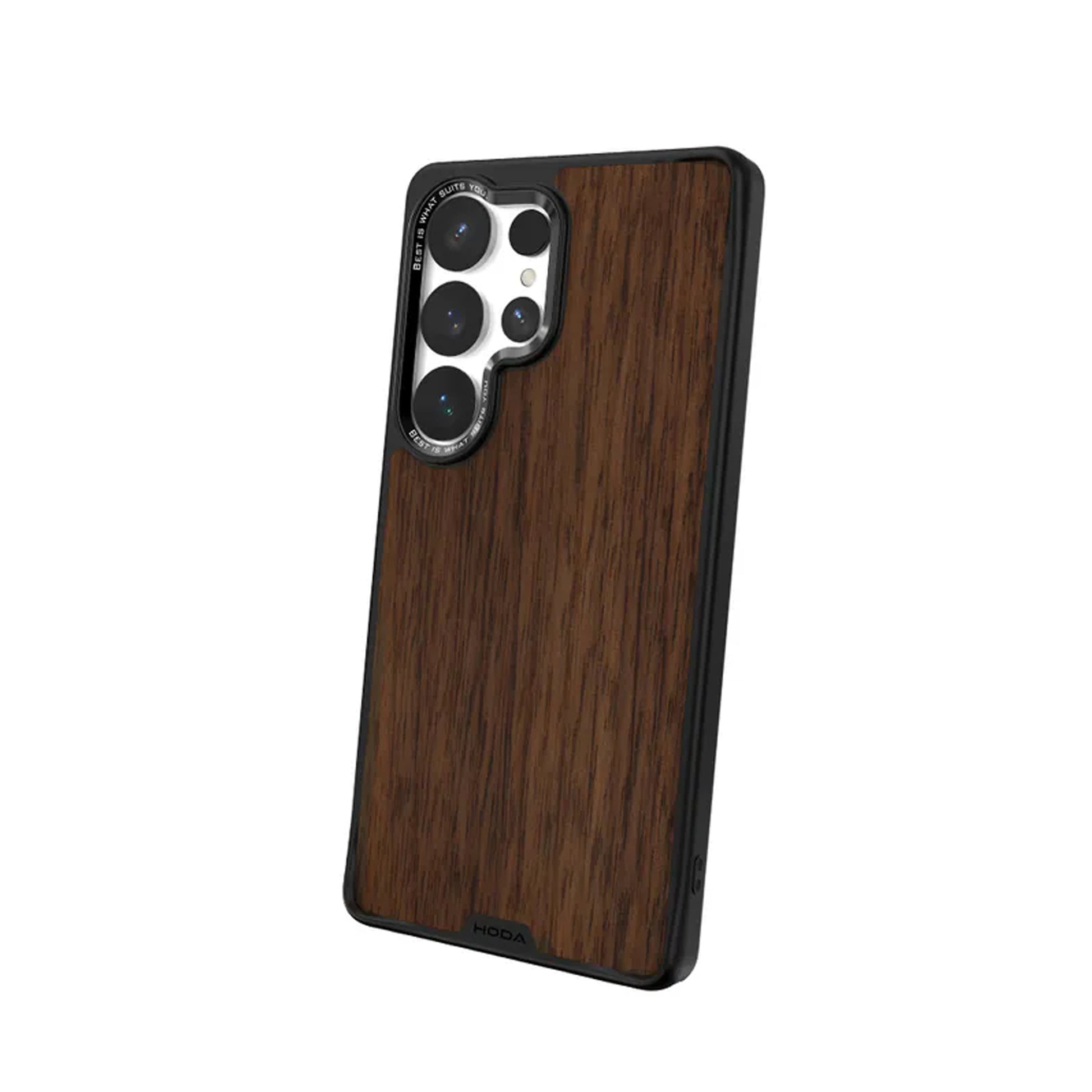 HODA DIVERSE Case Military Standard with Magnet for Samsung Galaxy S25 Ultra - Walnut - Forexengineer -Malaysia