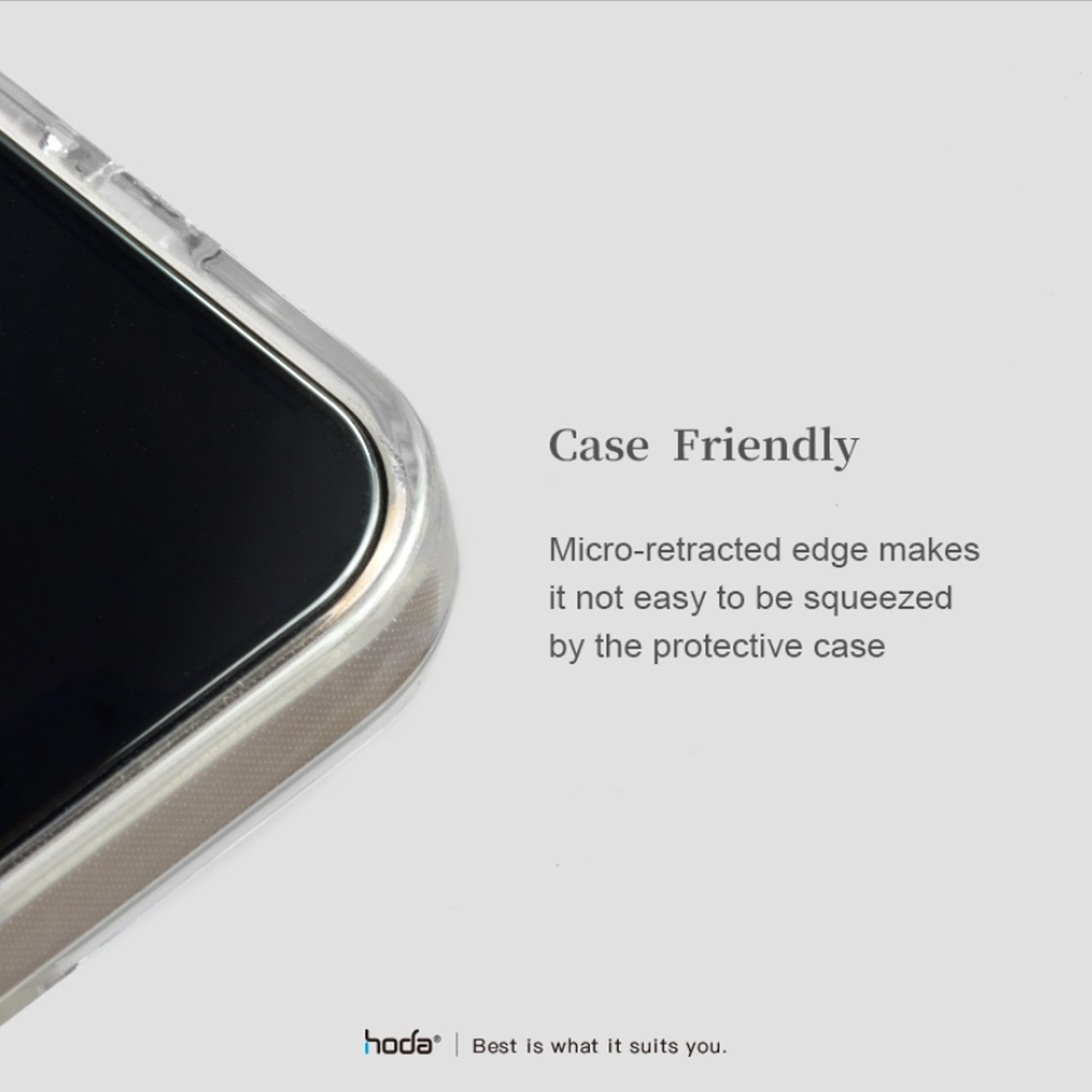 Hoda Anti-Reflection Full Coverage Tempered Glass Screen Protector for iPhone 16e / 14 / 13 Series - Forexengineer -Malaysia- 4711103546192-4711103546185-4711103546178-4711103546161