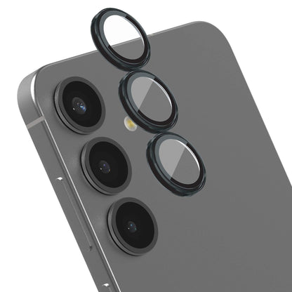 InvisibleShield Glass Elite Anti-Reflective Camera Rings Lens Protector for Samsung Galaxy S25 Series - Black - Forexengineer -Malaysia