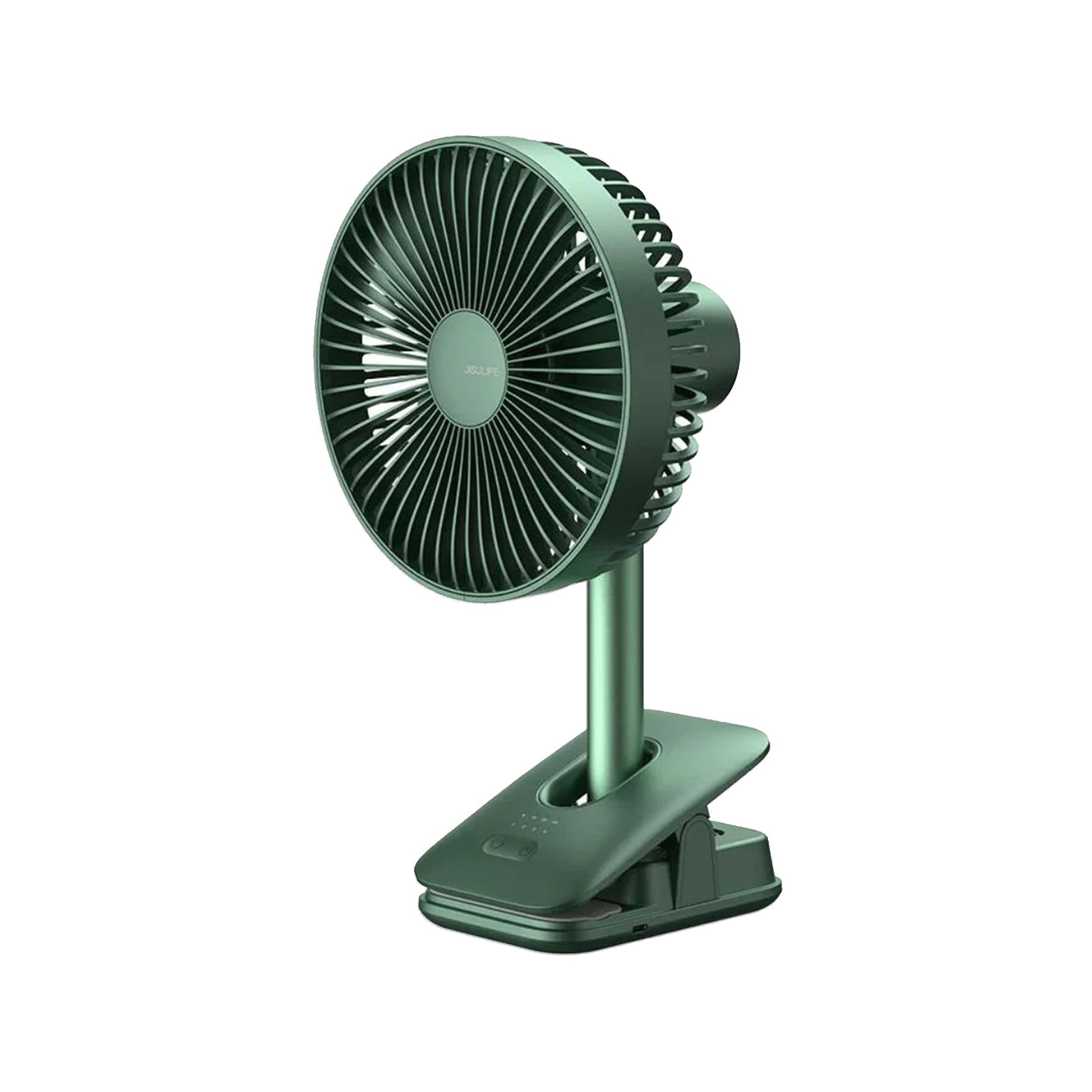 JisuLife Desk + Clip Fan Oscillating Fan FA13R 8000mAh Battery 4 Wind Speed Rotating Use Up to 28 Hours Cool - Forexengineer -Malaysia