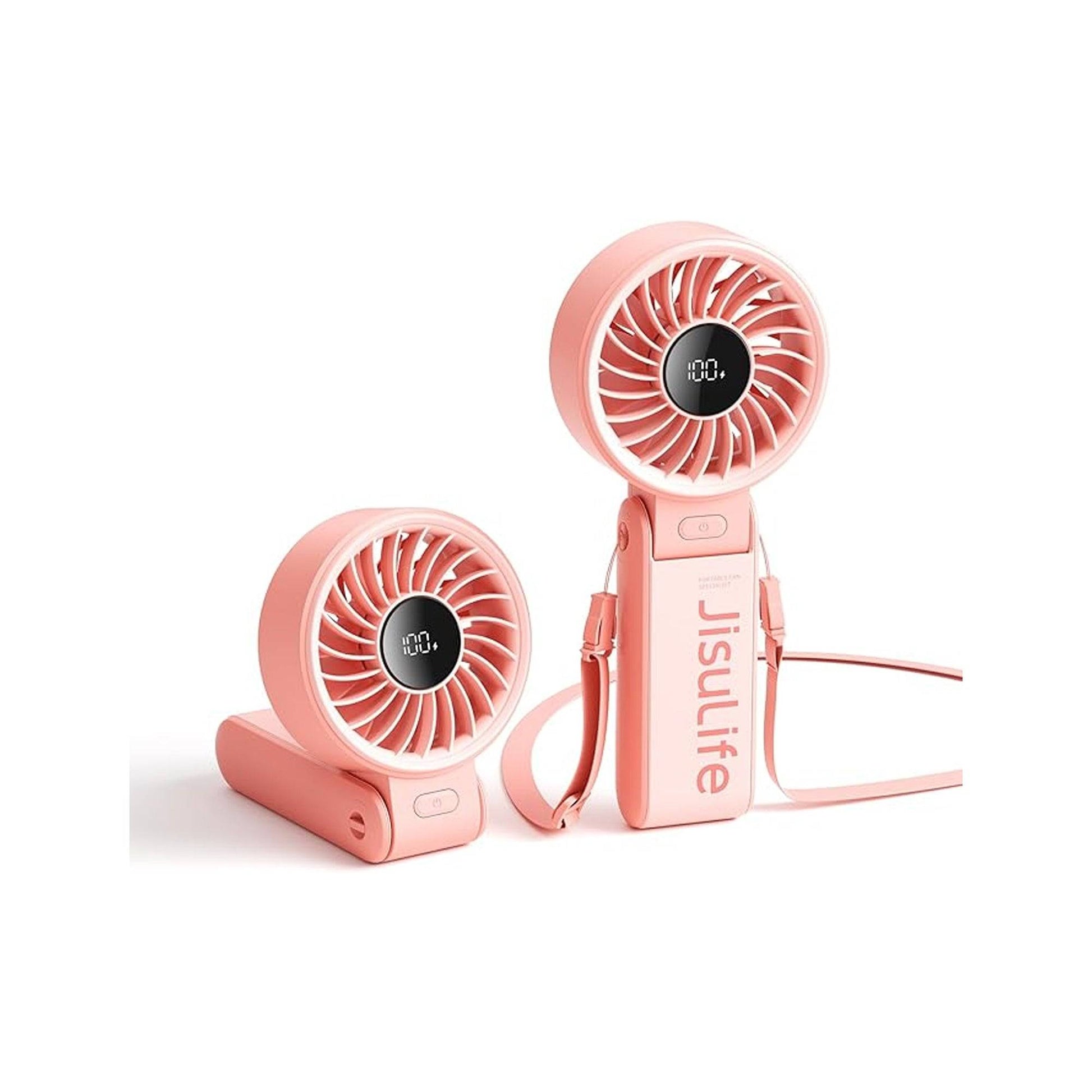 JisuLife Life7-50 / Life7-36 Handheld Hand Fan Life7 5000mAh / 3600mAh Rechargeable 5 Speeds Control - Forexengineer -Malaysia