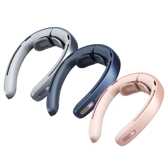 JisuLife Neck Fan Pro1 Silicone Breathable 100 Gears Wind Control - Forexengineer -Malaysia- 6975061535573-6975061531616-6975061531623