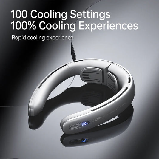 JisuLife Neck Fan Pro1 Silicone Breathable 100 Gears Wind Control - Forexengineer -Malaysia- 6975061535573-6975061531616-6975061531623