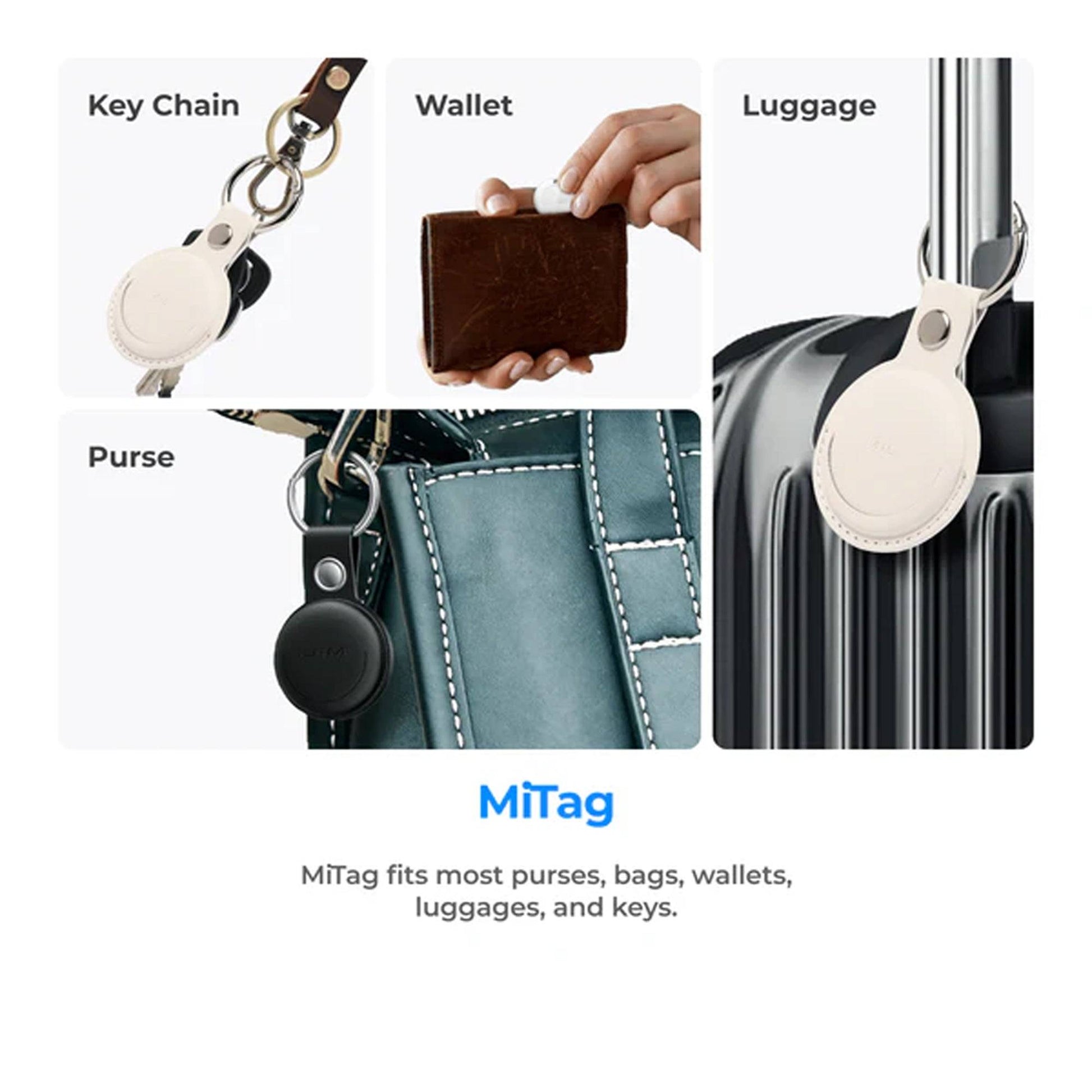 MILI MiTag Apple iOS Item Finder with Leather Holder Case - Forexengineer -Malaysia