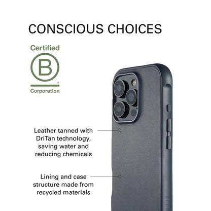 MUJJO Shield Case for iPhone 16 Series - Full Leather Case with MagSafe - Forexengineer -Malaysia