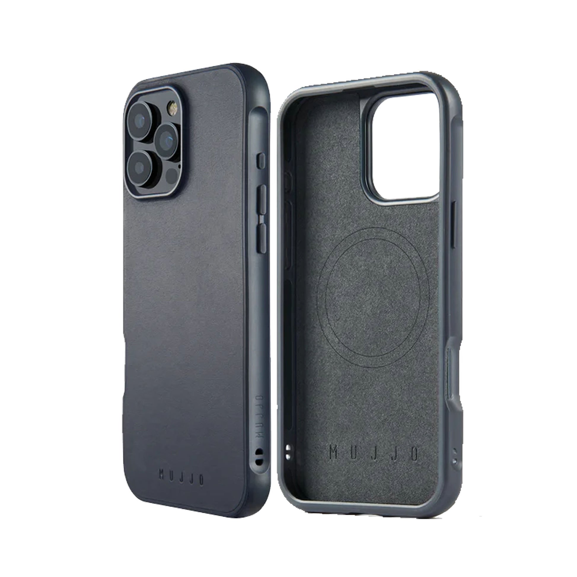 MUJJO Shield Case for iPhone 16 Series - Full Leather Case with MagSafe - Forexengineer -Malaysia