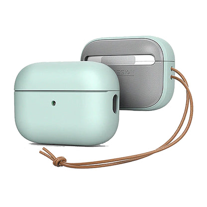 VRS Design Modern Case for AirPods Pro 2  / AirPods Pro - Genuine Leather Strap Included - Forexengineer -Malaysia- 8809872462778-8809872462754-8809872462761