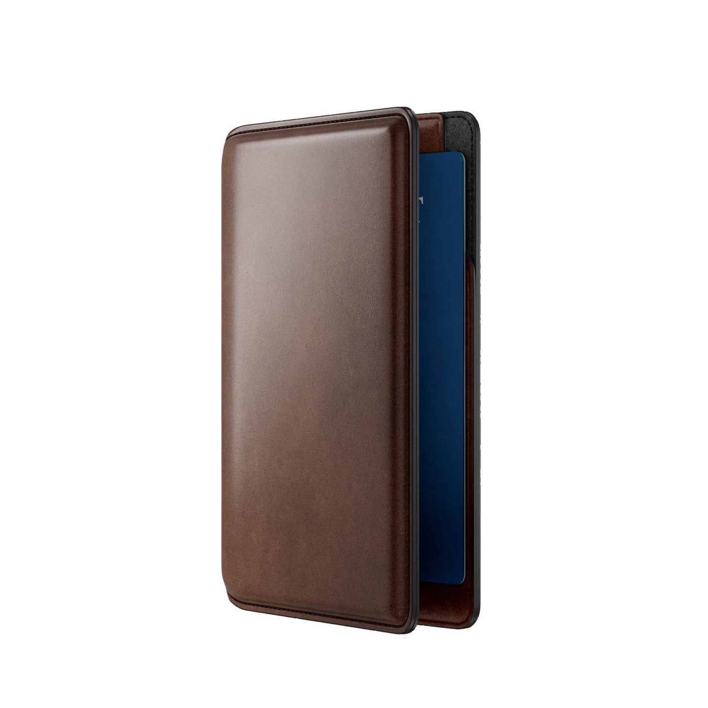 NOMAD Passport Wallet Horween Leather - 4 Card Slots and 3 Larger Compartments - Forexengineer -Malaysia