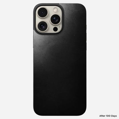 Nomad Magnetic Horween Leather Back for iPhone 16 Pro Max - MagSafe Compatible - Forexengineer -Malaysia