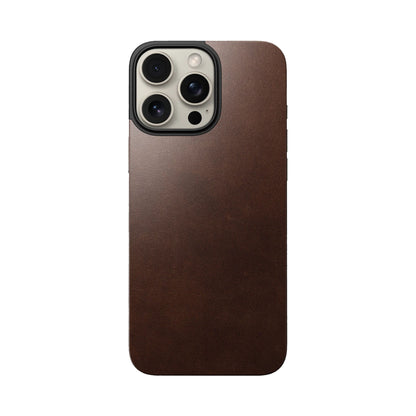 Nomad Magnetic Horween Leather Back for iPhone 16 Pro Max - MagSafe Compatible - Forexengineer -Malaysia