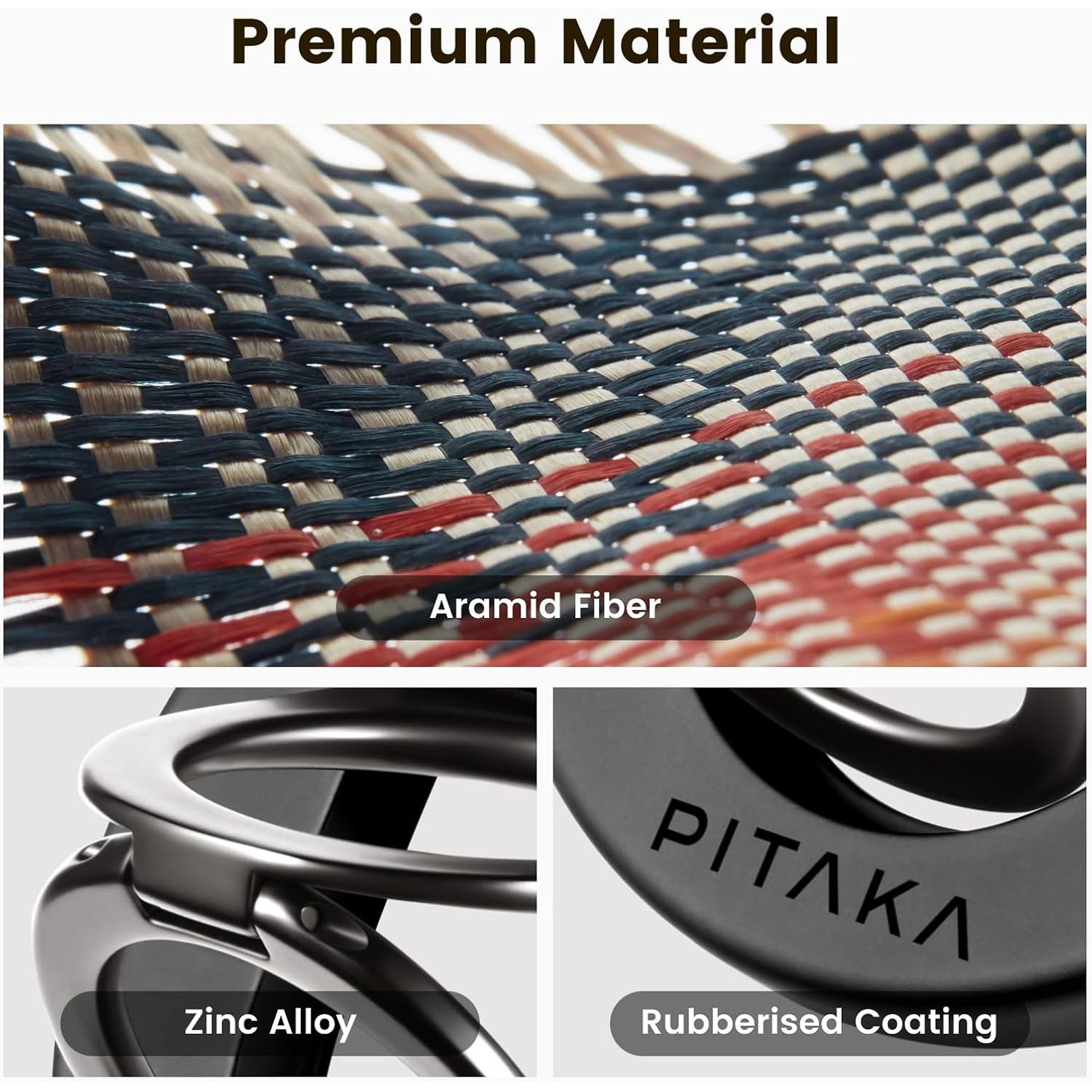PITAKA MagEZ Grip 3 NFC Ring Stand Aramid Fiber - Forexengineer -Malaysia