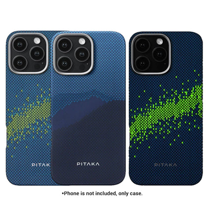 PITAKA StarPeak ( Lumintex™ Edition ) Tactile Woven Case for iPhone 16 Series - MagSafe Compatible - Forexengineer -Malaysia